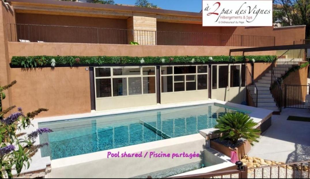 A 2 Pas Des Vignes, Hebergements Et Spa, Maison Numero 6, A Chateauneuf Du Pape Εξωτερικό φωτογραφία