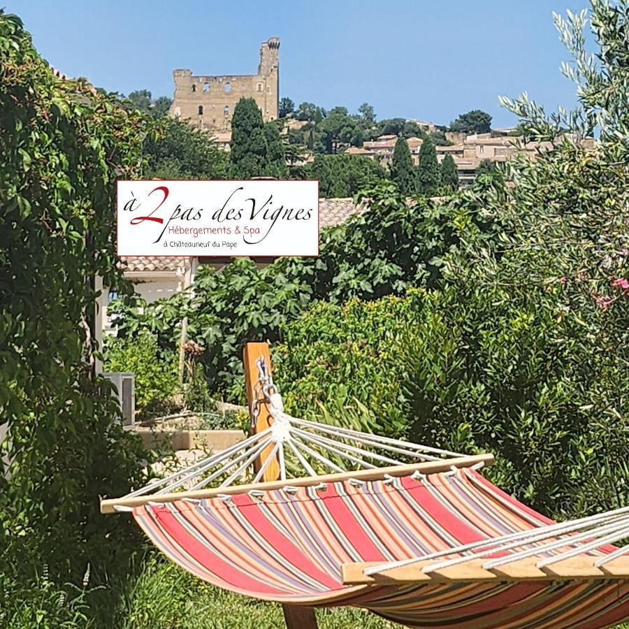 A 2 Pas Des Vignes, Hebergements Et Spa, Maison Numero 6, A Chateauneuf Du Pape Εξωτερικό φωτογραφία