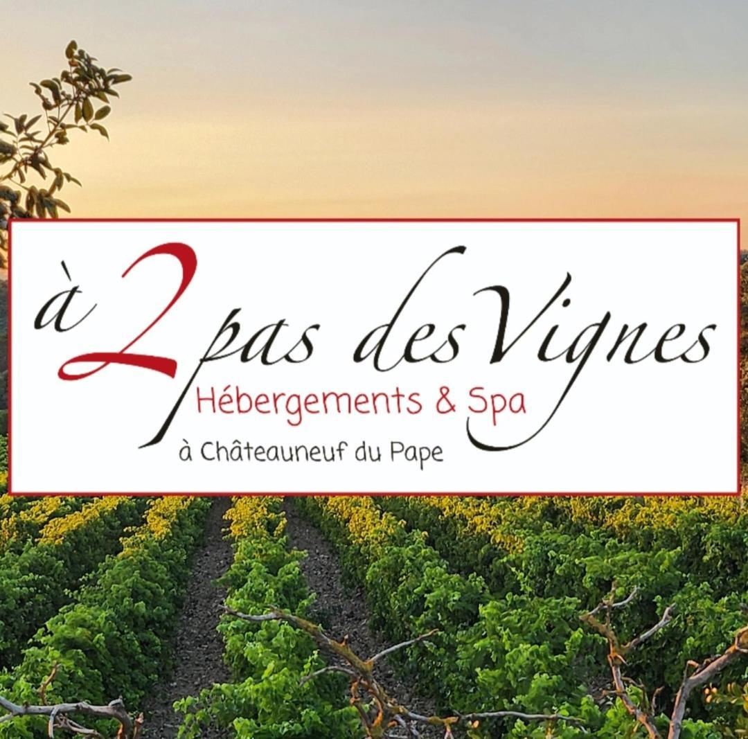 A 2 Pas Des Vignes, Hebergements Et Spa, Maison Numero 6, A Chateauneuf Du Pape Εξωτερικό φωτογραφία